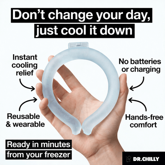 Cooling Wearables for MS: Managing Heat Sensitivity - Dr.Chilly™